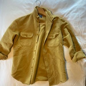 JCrew Goldenrod Shirt Jacket
